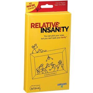 3/$55❤️new Relative Insanity Party Game Standalone Expansion Pack Jeff Foxworthy